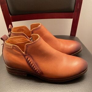Pikolinos Brown Leather Boots Size 8